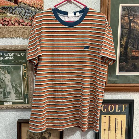 Quiksilver Other - Quiksilver Mens Tabira Redwood Short Sleeve T-Shirt Tee Top Cotton Surf Surfing